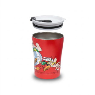 Asterix und Obelix Thermobecher aus Edelstahl Asterix und Obelix Thermobecher aus Edelstahl
