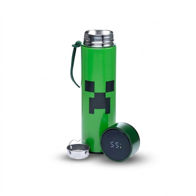 Borraccia Termica Minecraft Creeper Inox Digitale | Gecodart
