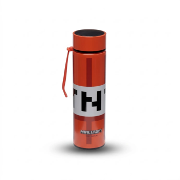 Gourde Minecraft TNT Thermomètre Digital Inox | Gecodart