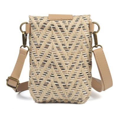 Shoulder bag - Langkawi - Natural and black