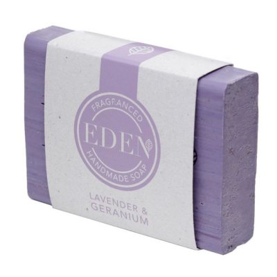 Handmade artisanal solid soap - Lavender & Geranium