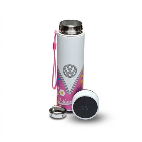 Volkswagen Isolierflasche Digitales Thermometer | Gecodart