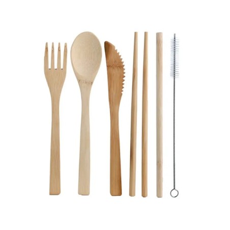 Bamboo Cutlery, 6-piece set, buy on GECODART